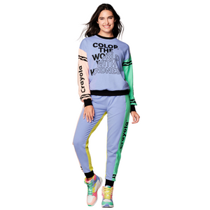 Zumba X Crayola Colour With Kindness Sweatshirt