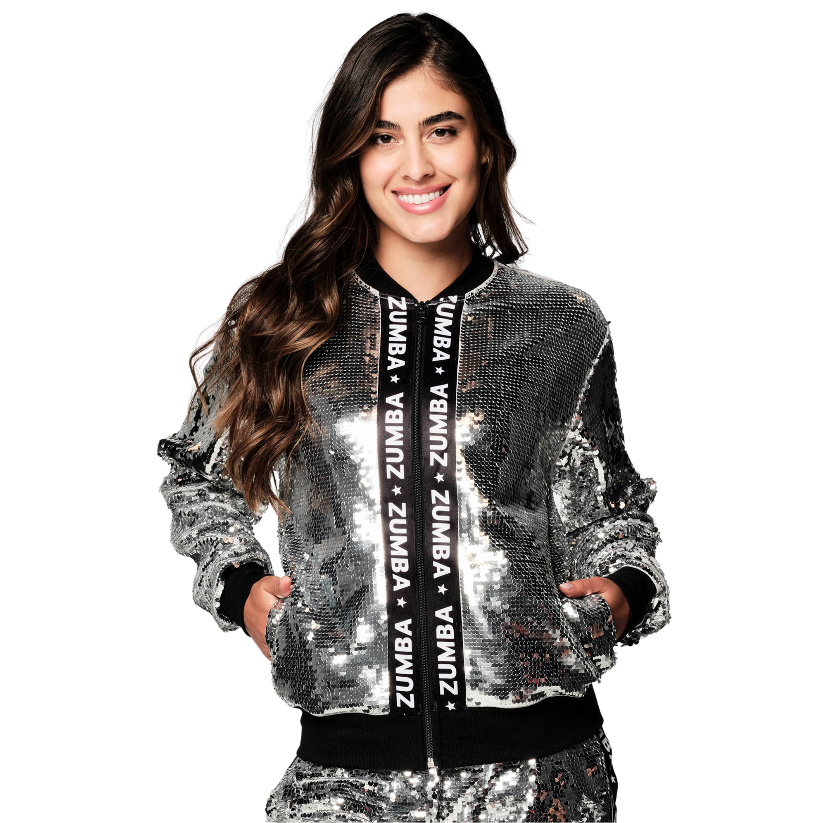 Move Dream Shine Sequin Track Jacket