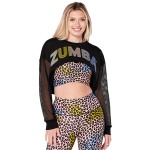 Glow With The Flow Long Sleeve Crop Top (Special Order)