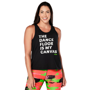 Dance Floor Is My Canvas Tank