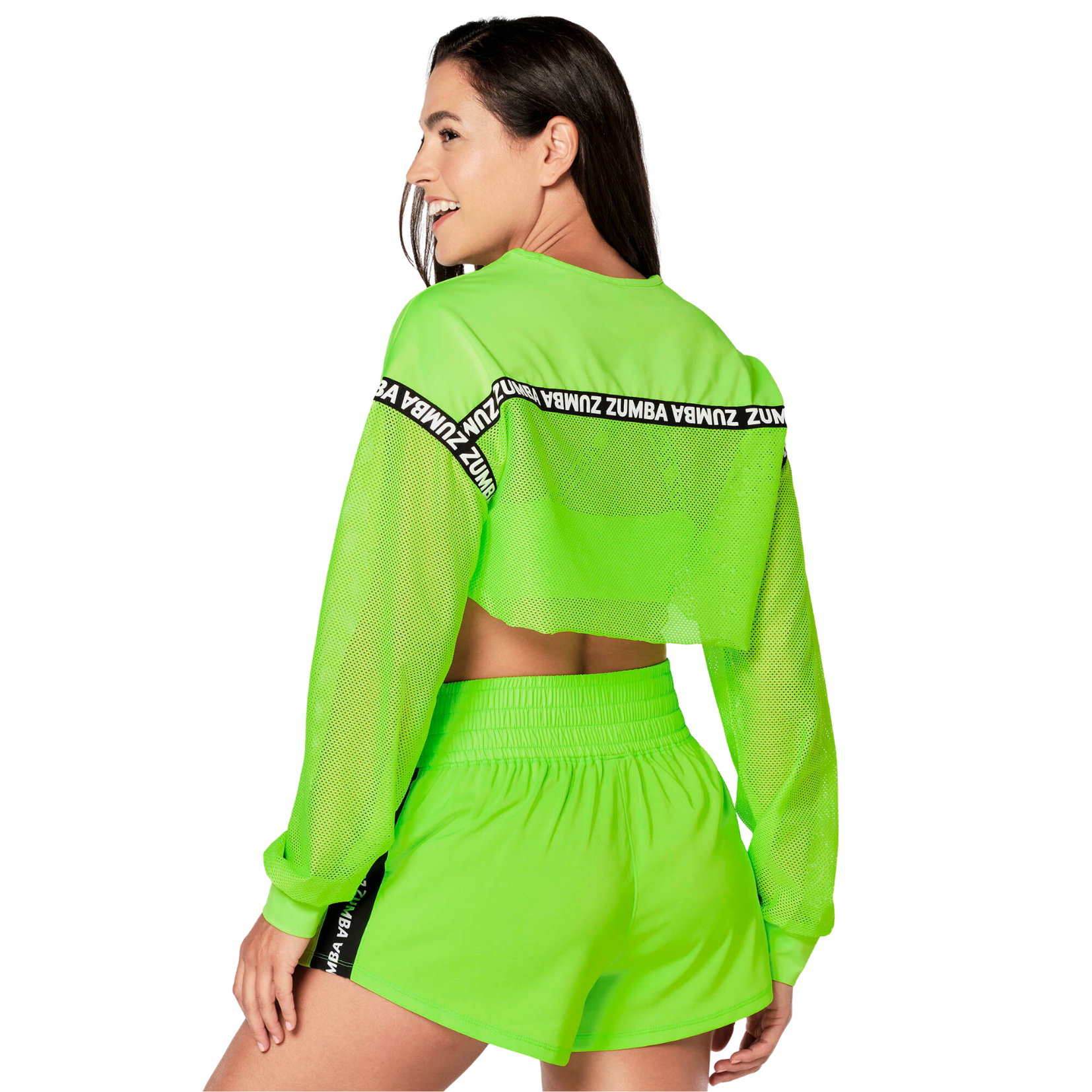 Creatives Unite Long Sleeve Mesh Top
