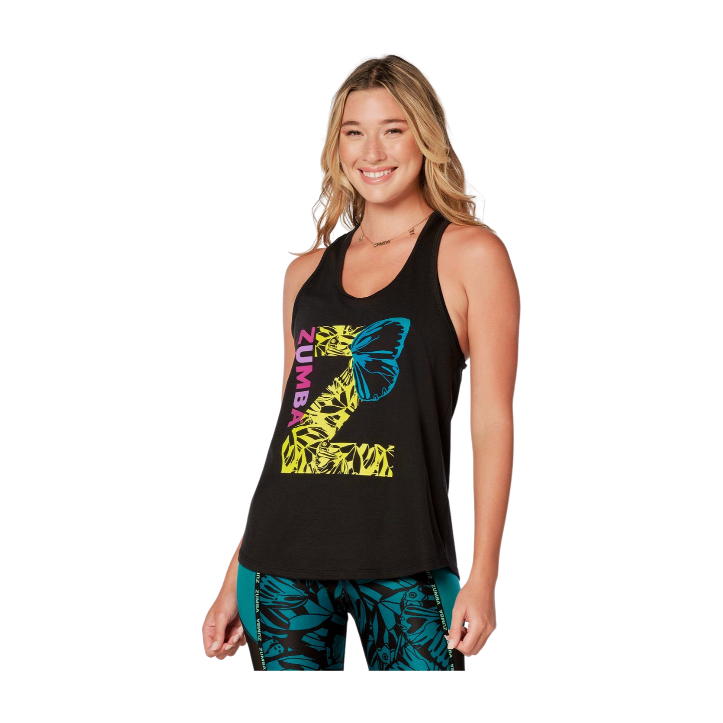 Zumba Butterfly Tank
