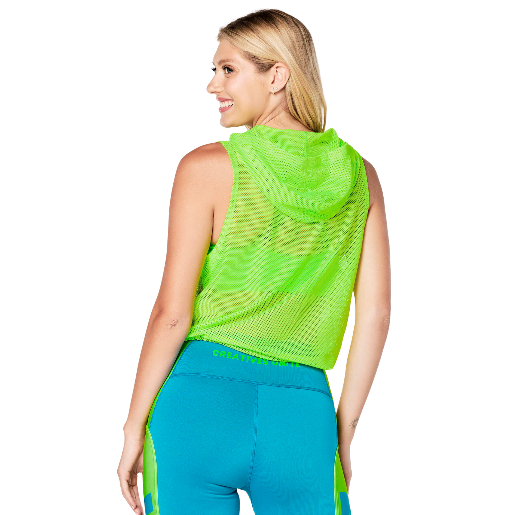 Creatives Unite Mesh Sleeveless Hoodie