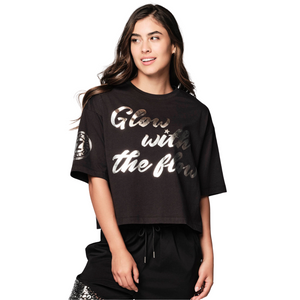 Glow With The Flow Boxy Instructor Crop Top (Special Order)