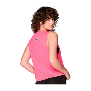 Zumba Bright Loose Crop Tank (Special Order)