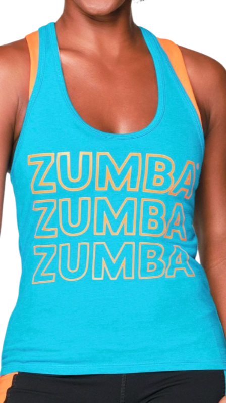 Zumba Beach Party Instructor Tank (Special Order)