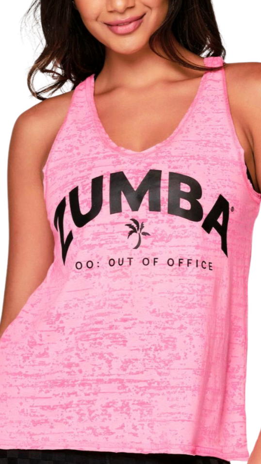 Zumba Vacay V-Neck Tank (Special Order)