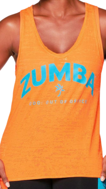 Zumba Vacay V-Neck Tank (Special Order)