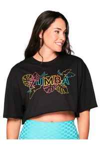 Zumba Coastal Club Crop Top (Special Order)