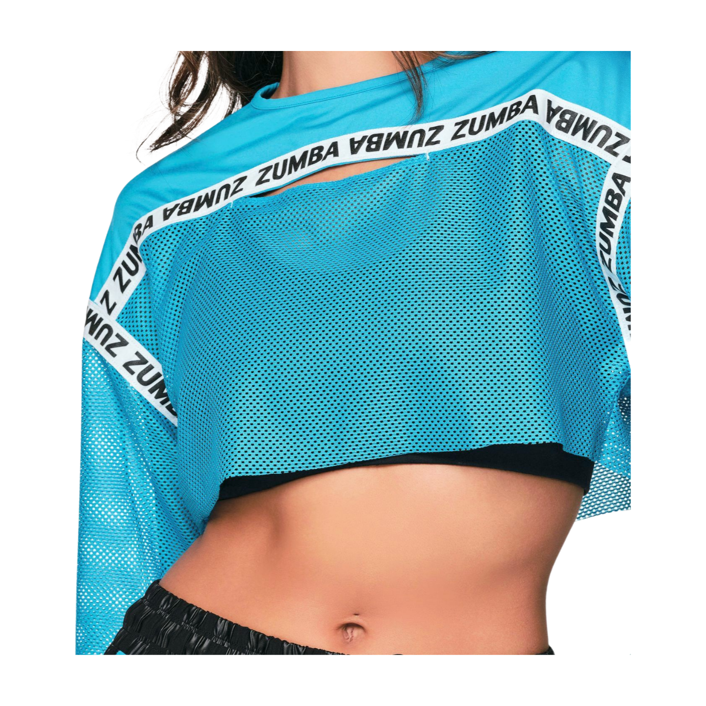 Zumba Paradise Long Sleeve Crop Top (Pre-Order)