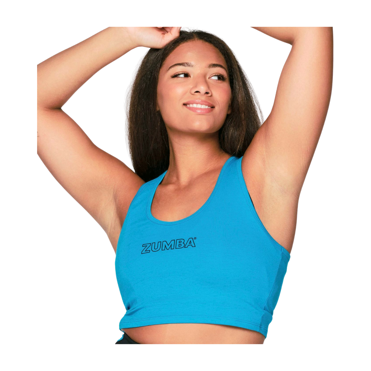 Zumba Vibrant Crop Racerback (Special Order)