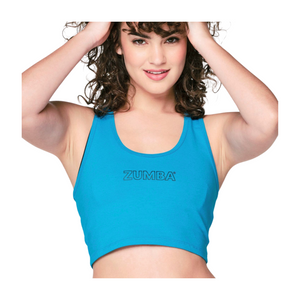 Zumba Vibrant Crop Racerback (Special Order)