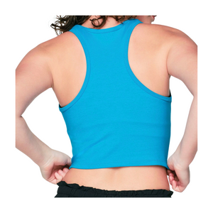 Zumba Vibrant Crop Racerback (Special Order)