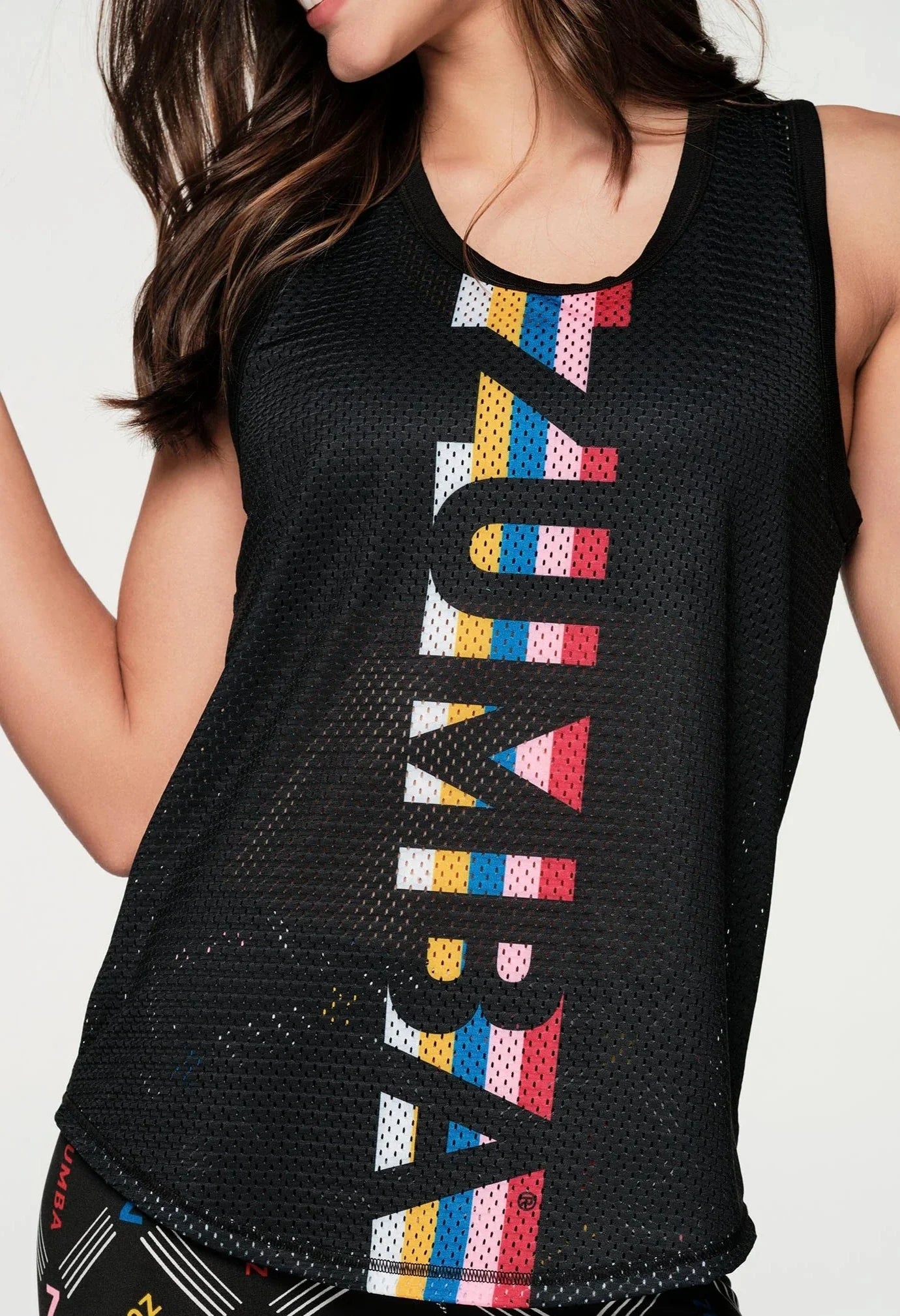 Retro Zumba Mesh Tank (Special Order)