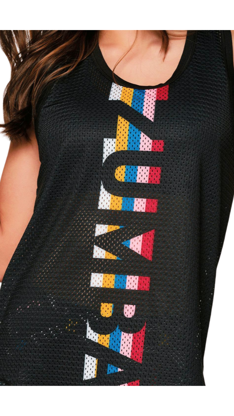 Retro Zumba Mesh Tank (Special Order)