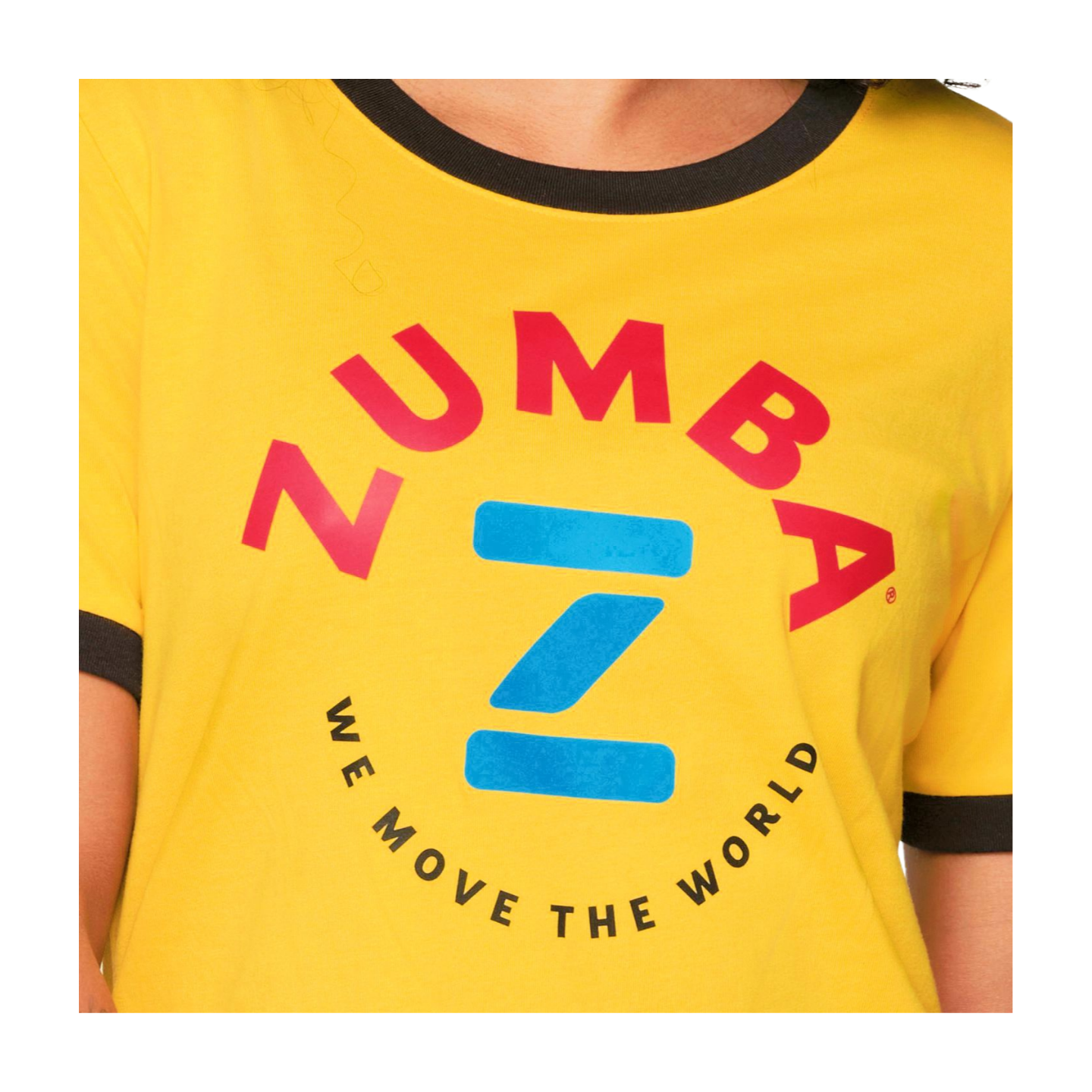 Zumba Retro Ringer Tee (Special Order)