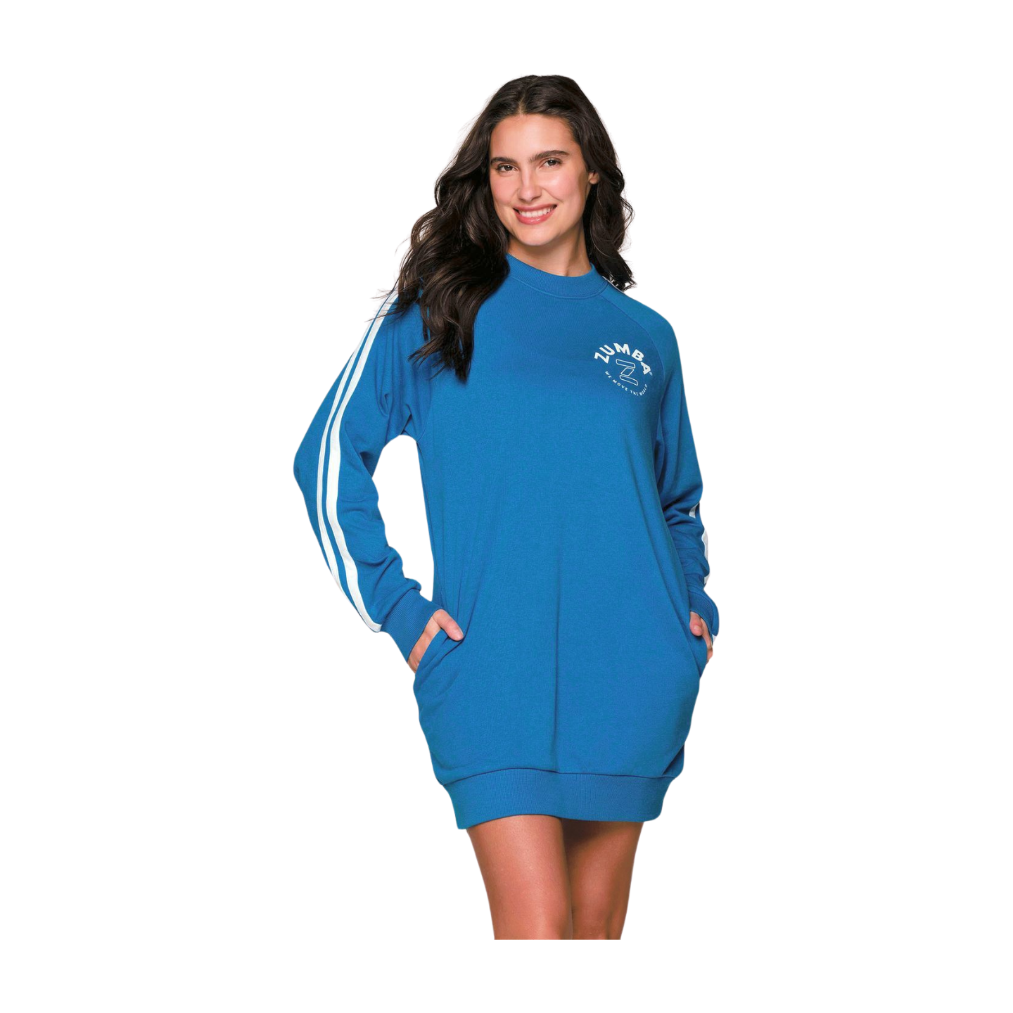 Zumba Move The World Sweatshirt Dress (Special Order)