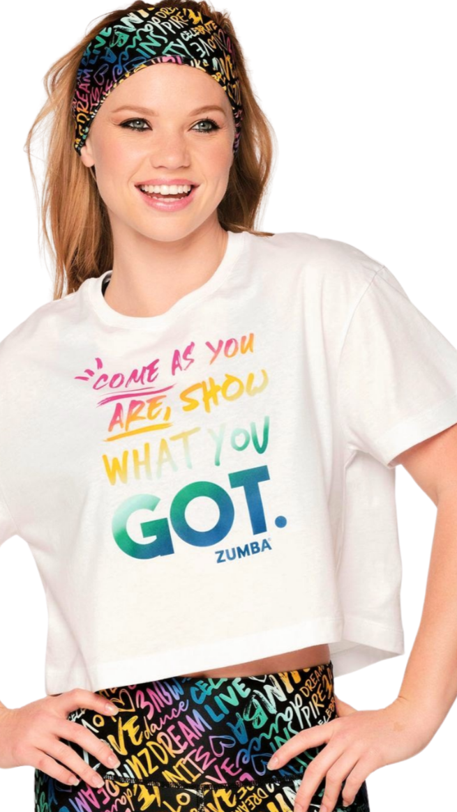 Zumba Unite Crop Top (Special Order)