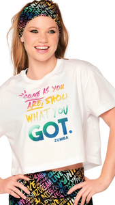 Zumba Unite Crop Top (Special Order)