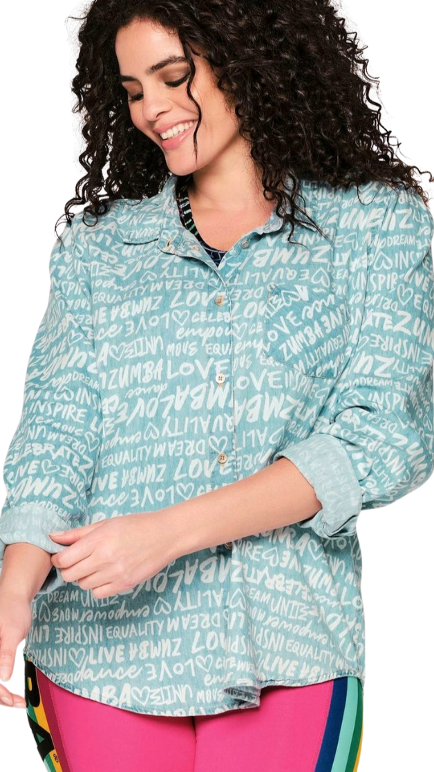 Zumba Unite Button Down (Special Order)
