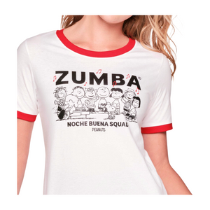Zumba X Peanuts Ringer Tee (Special Order)