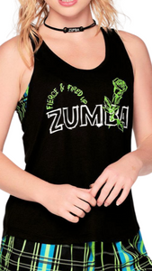 Zumba Fired Up Loose Tank (Special Order)