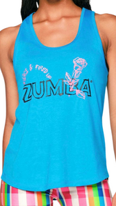 Zumba Fired Up Loose Tank (Special Order)