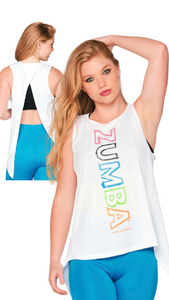 Zumba Too Cool Open Back Tank (Special Order)