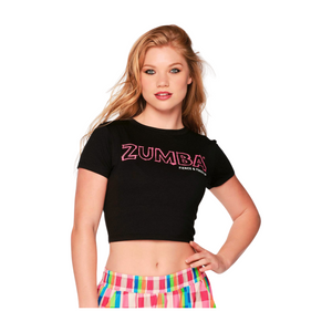 Zumba Fired Up Crop Top (Special Order)