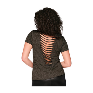 Zumba Fired Up Slashed Back Top (Pre-Order)