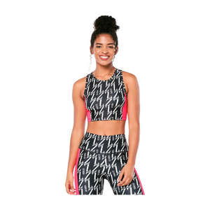 Zumba Prep High Neck Crop Tank (Special Order)