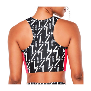 Zumba Prep High Neck Crop Tank (Special Order)