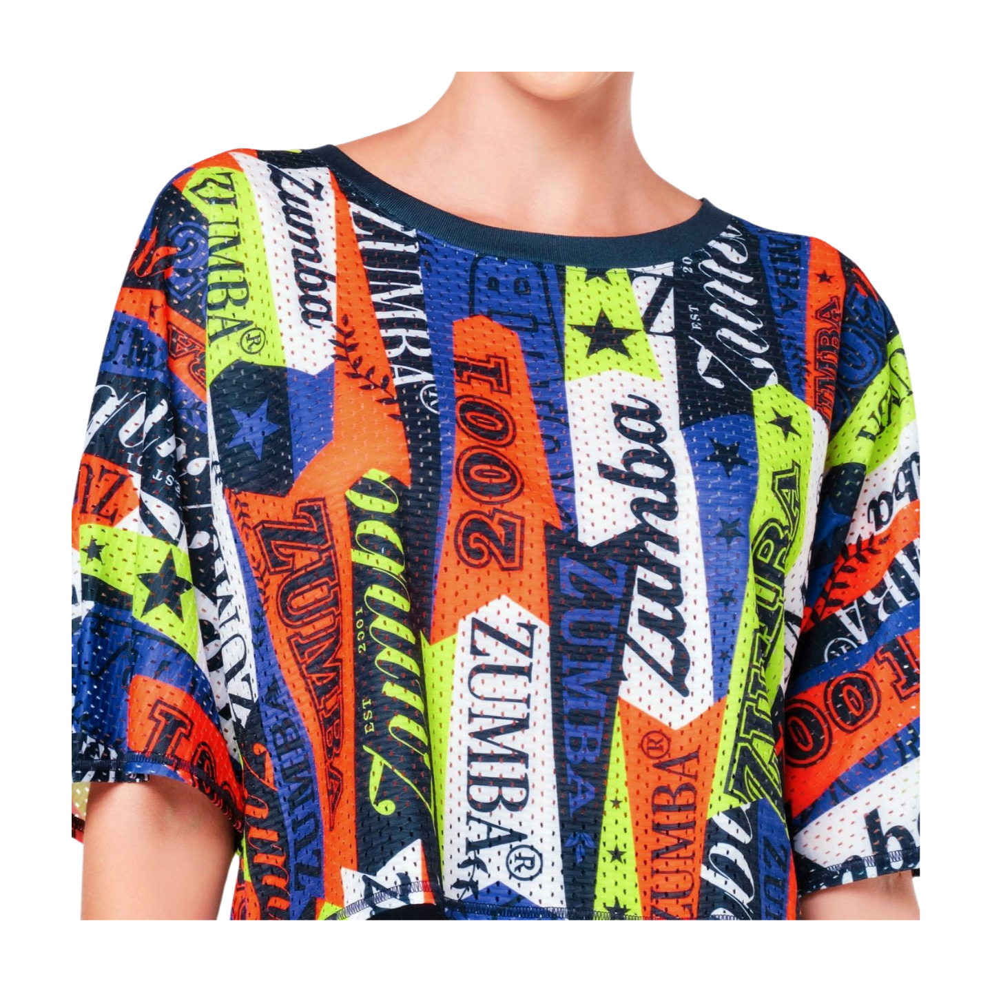 Zumba Prep Boxy Dolman Crop Top (Special Order)