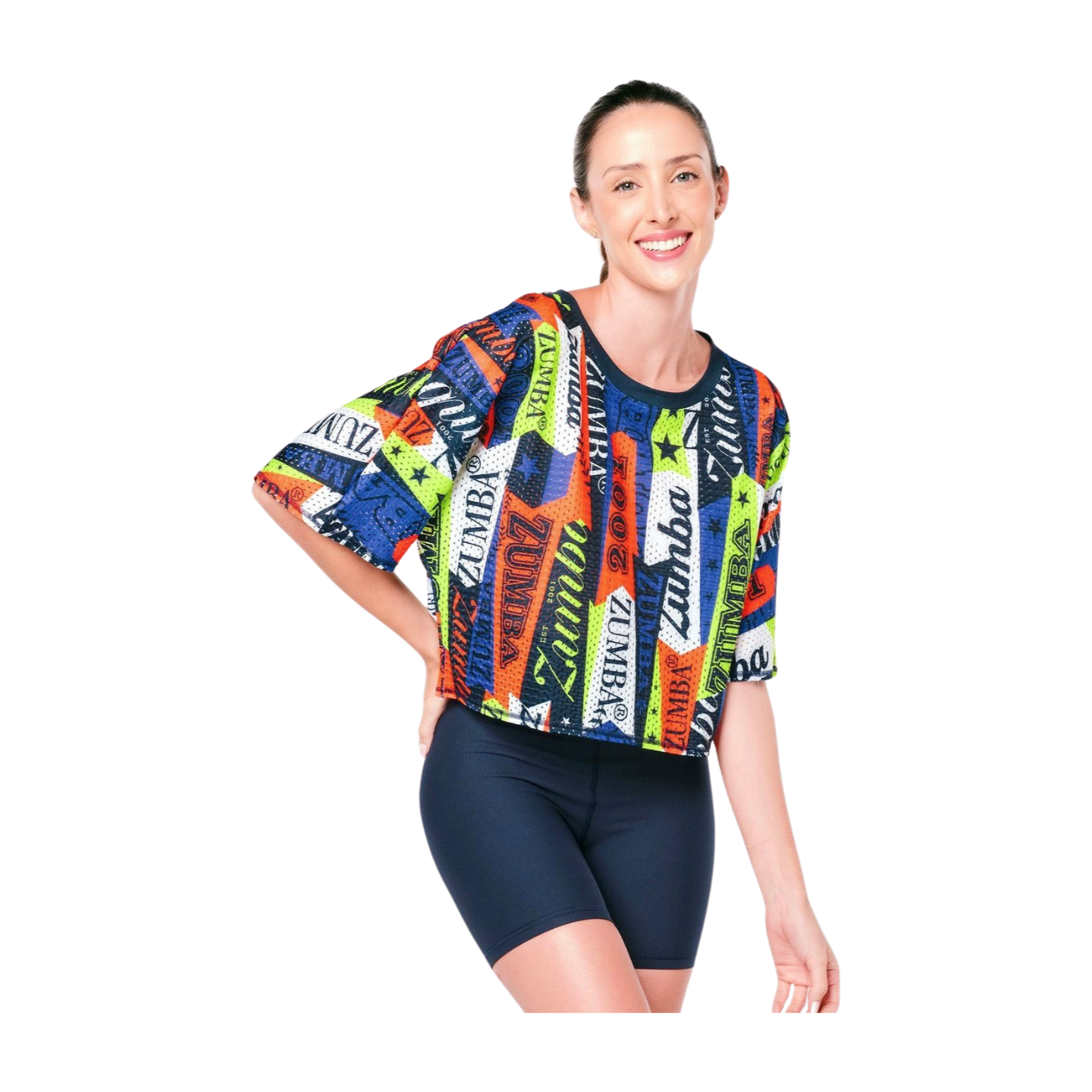 Zumba Prep Boxy Dolman Crop Top Special Order
