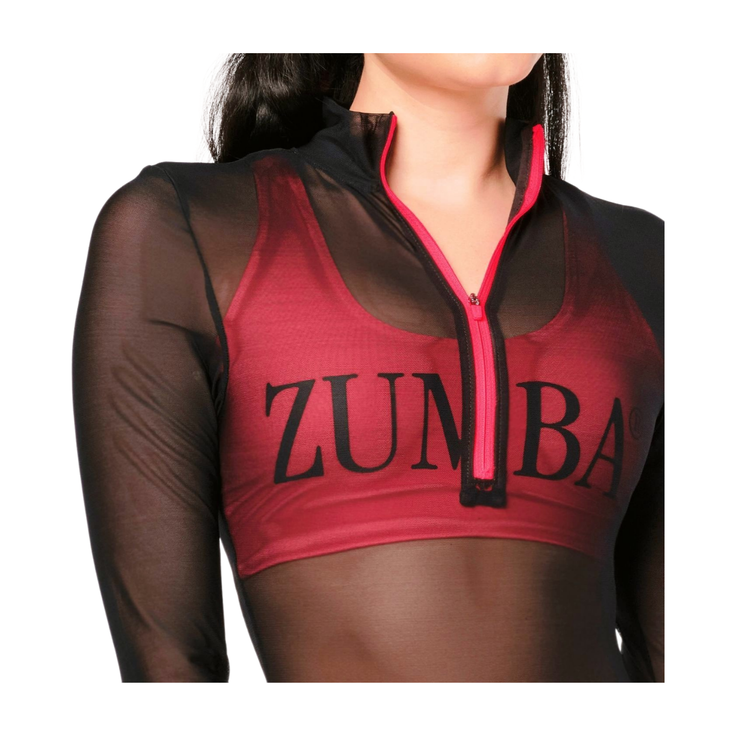 Zumba Prep Zip-Up Bodysuit (Special Order)