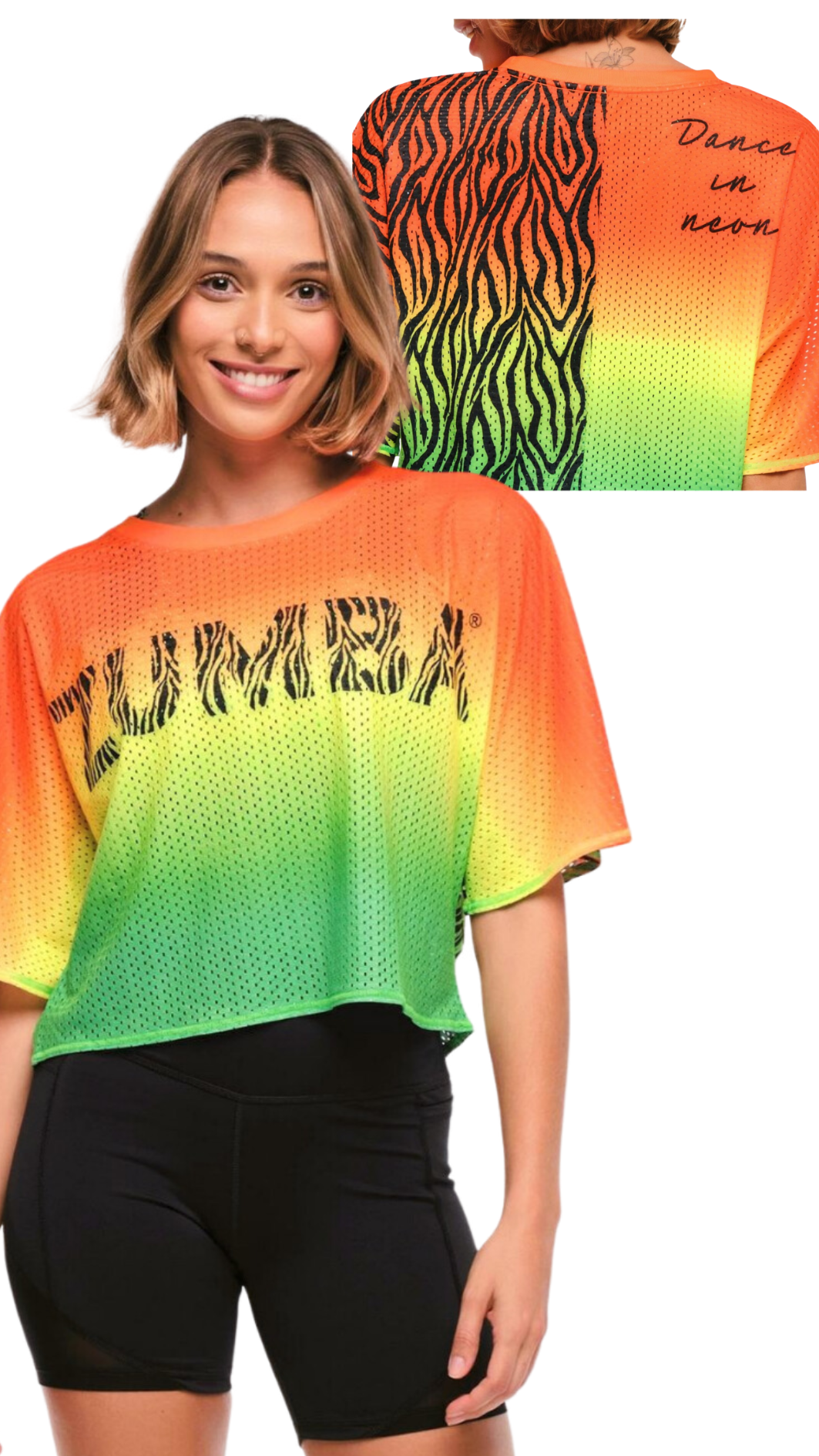 Funscape Boxy Dolman Crop Top (Special Order)