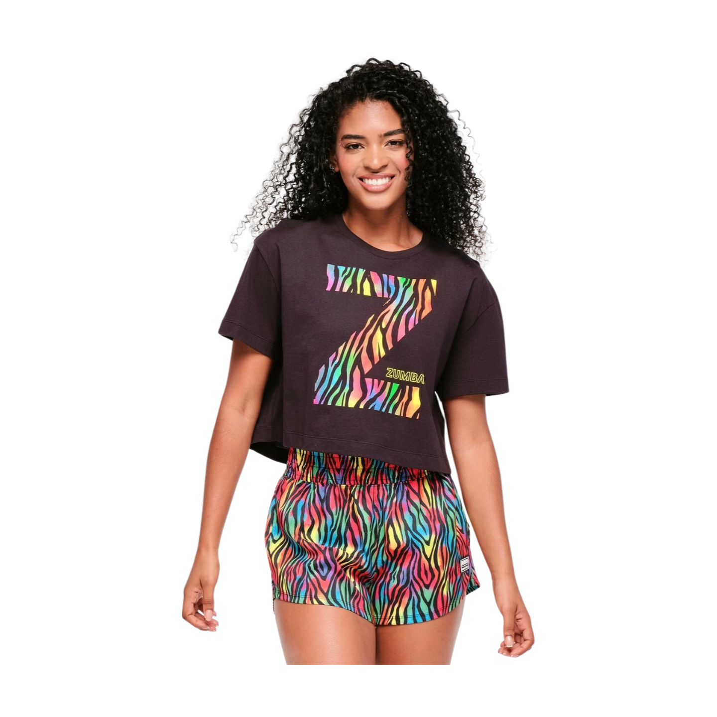 Funscape Crew Neck Crop Top (Special Order)