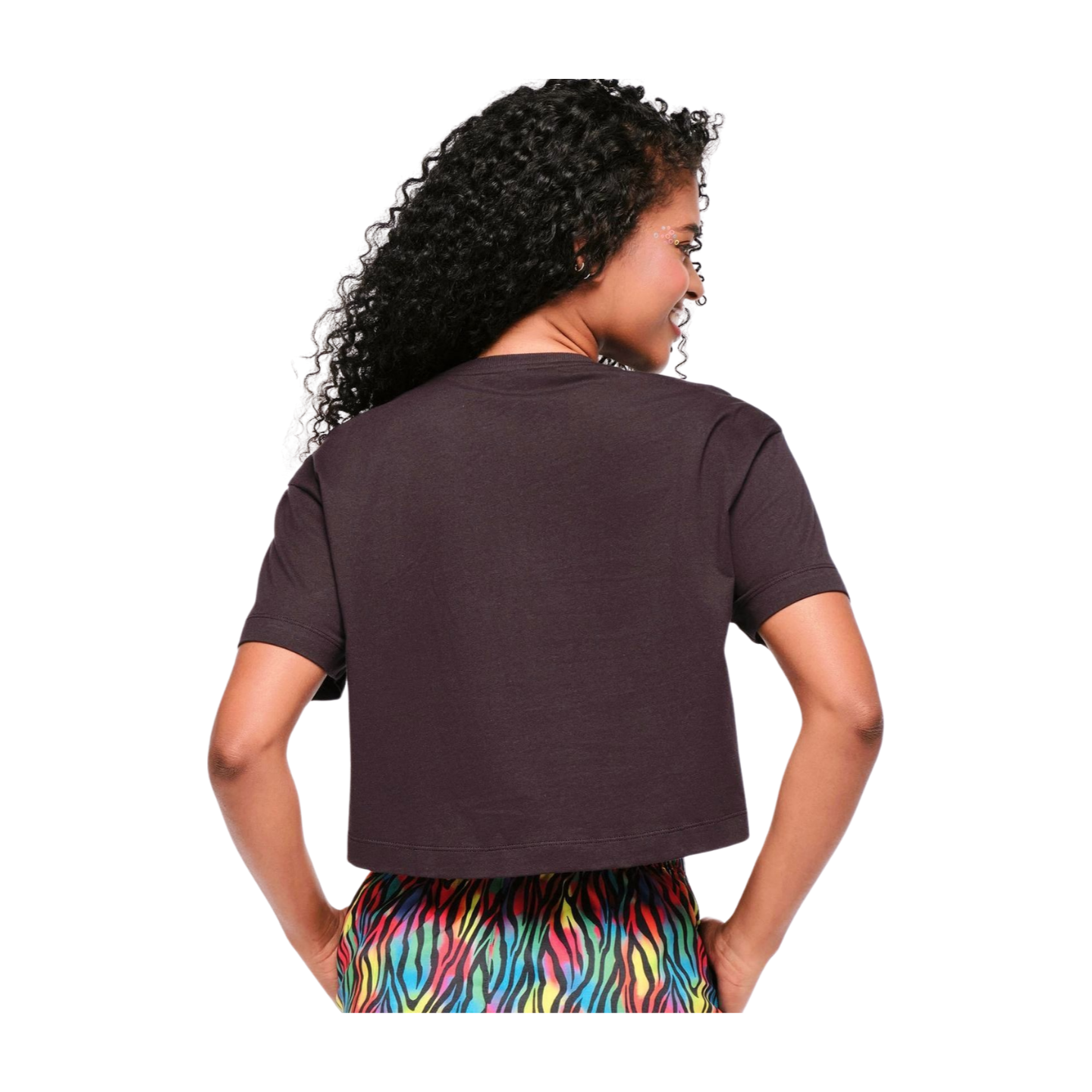 Funscape Crew Neck Crop Top (Special Order)