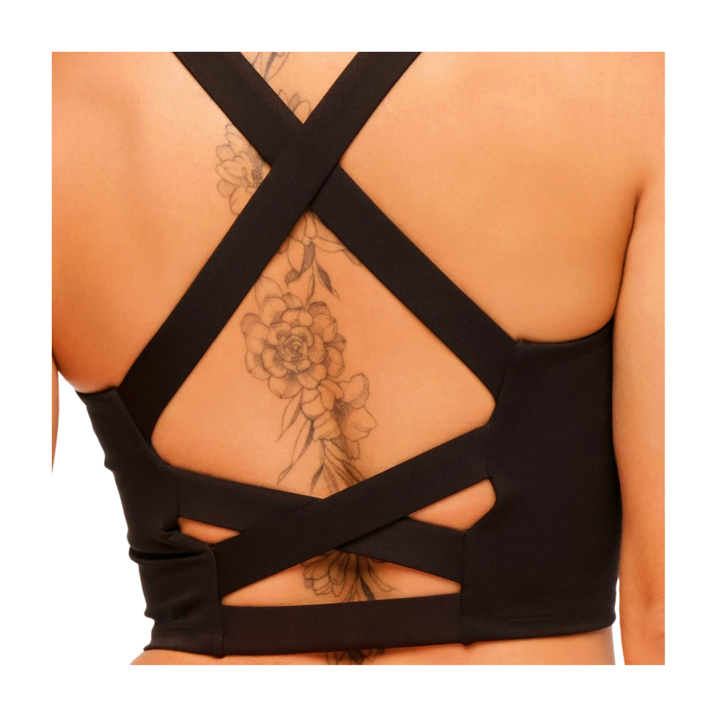 Explore Square Neck Tank Bra