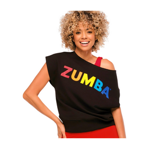Explore Off The Shoulder Short Sleeve Sweatshirt (Special Order)