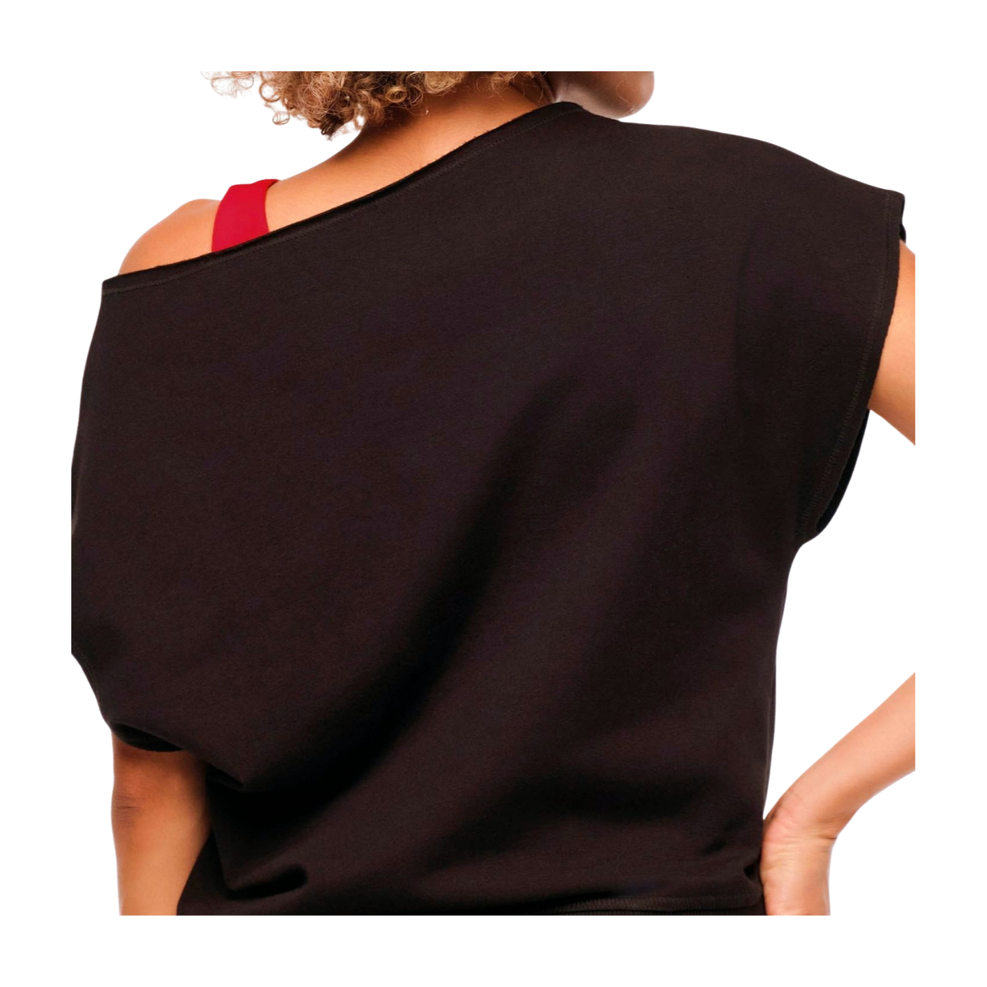 Explore Off The Shoulder Short Sleeve Sweatshirt (Special Order)