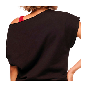 Explore Off The Shoulder Short Sleeve Sweatshirt (Special Order)