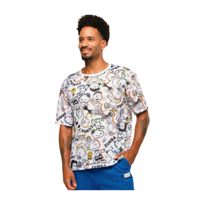 Zumba X Peanuts Boxy Mesh Top (Special Order)