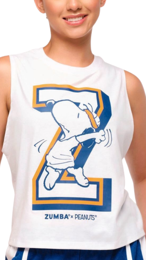 Zumba X Peanuts Loose Muscle Tank (Special Order)