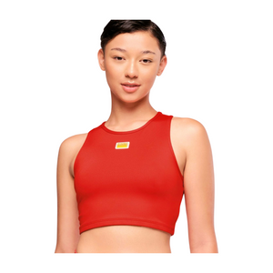 Explore High Neck Crop Tank (Special Order)
