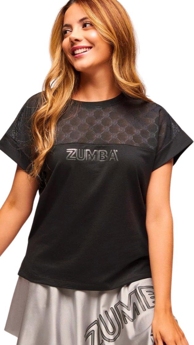 Zumba Runway Crew Neck Top (Special Order)