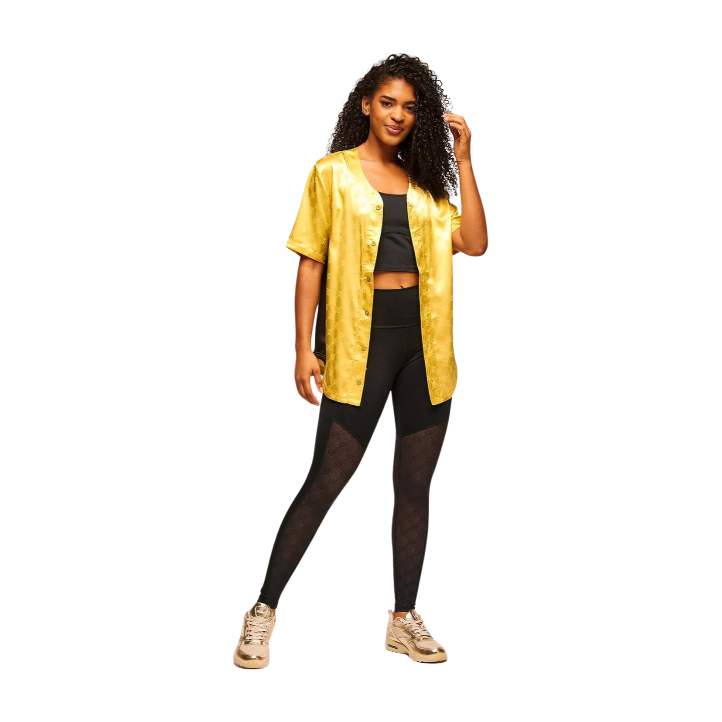 Zumba Runway Baseball Button Up Jersey (Special Order)
