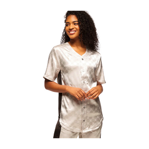 Zumba Runway Baseball Button Up Jersey