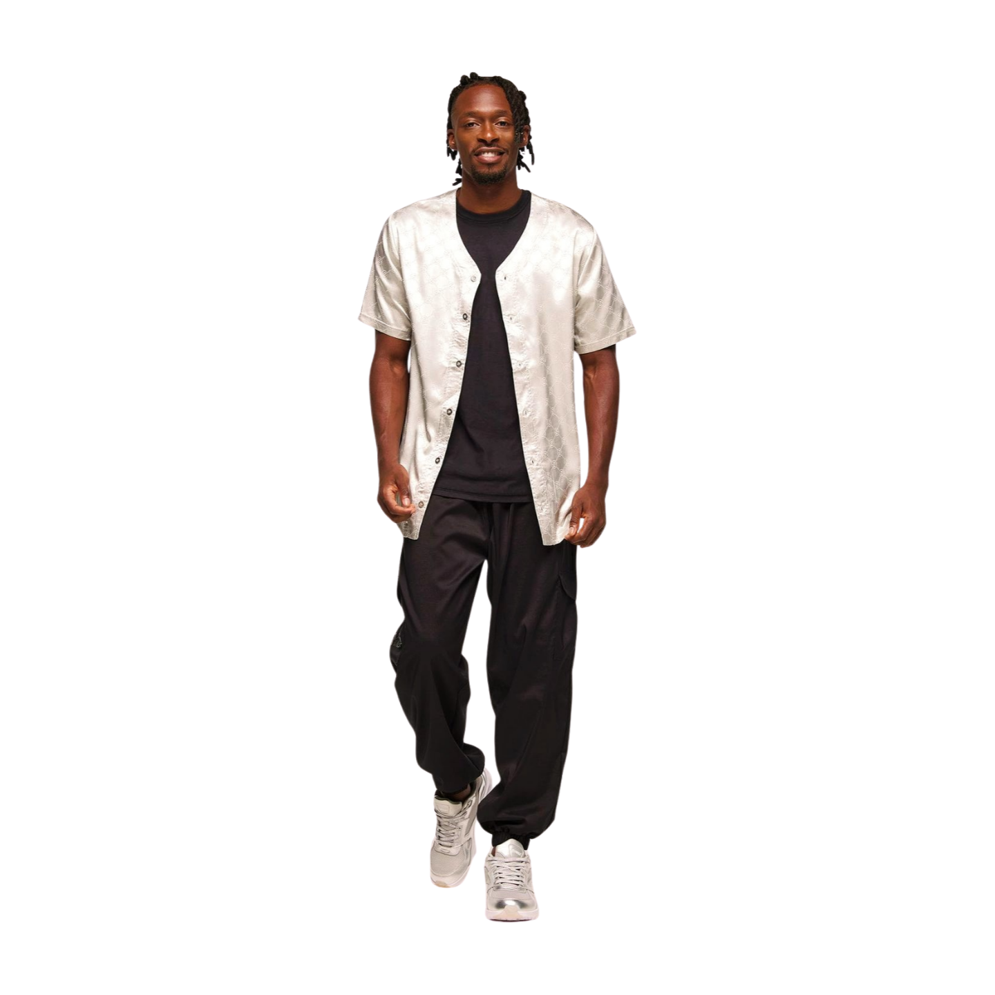 Zumba Runway Baseball Button Up Jersey