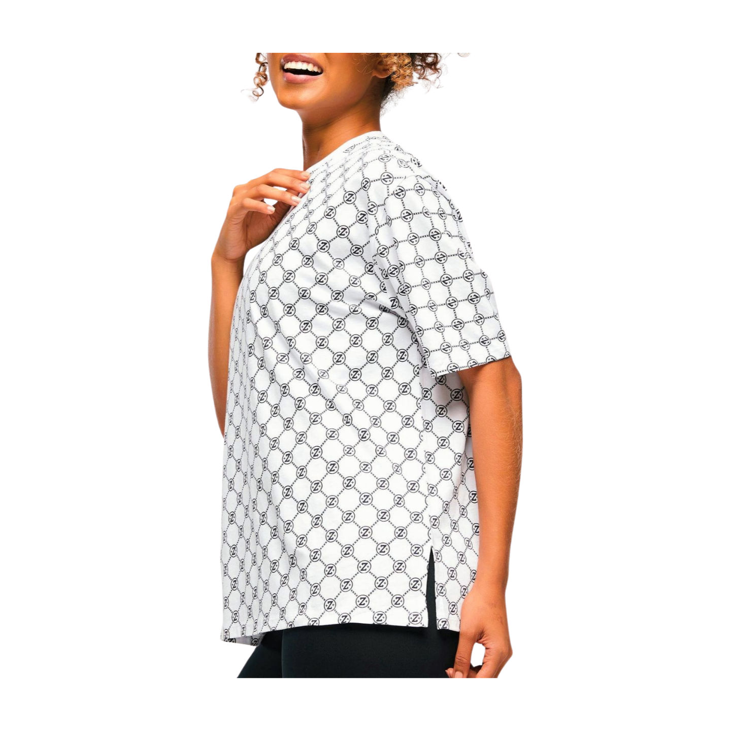 Zumba Runway Boxy Top With Side Slits (Special Order)